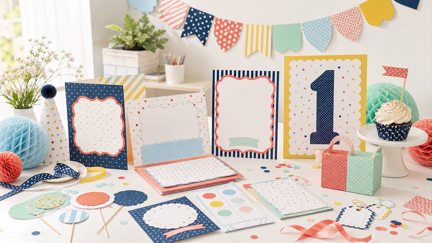 Birthday printable inspiration for cupcake toppers printable